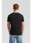 Tricou Respirabil de vară Fruit Of The Loom Culoarea Neagră