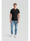Tricou Respirabil de vară Fruit Of The Loom Culoarea Neagră