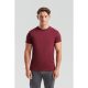 Tricou Respirabil de vară Fruit Of The Loom Culoarea Burgundy
