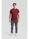 Tricou Respirabil de vară Fruit Of The Loom Culoarea Burgundy