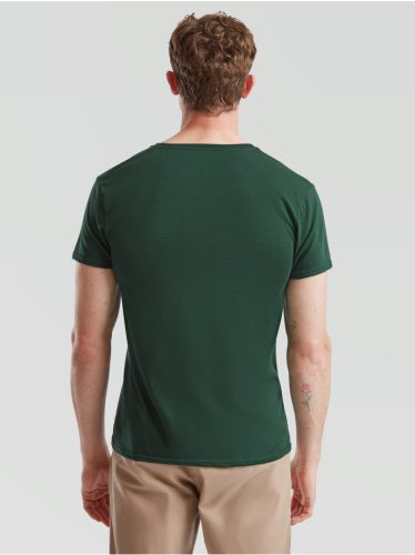 Tricou Respirabil de vară Fruit Of The Loom Culoarea Forest Green Mărimea S
