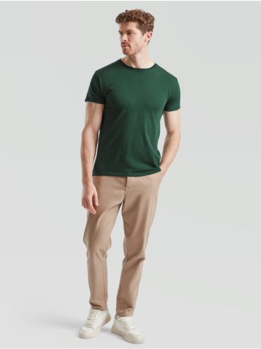 Tricou Respirabil de vară Fruit Of The Loom Culoarea Forest Green Mărimea S