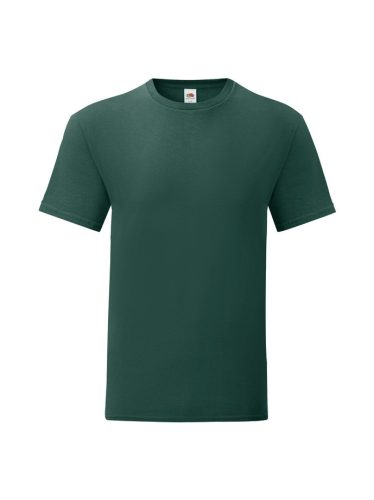 Tricou Respirabil de vară Fruit Of The Loom Culoarea Forest Green Mărimea S