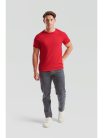 Tricou Respirabil de vară Fruit Of The Loom Culoarea Roșie Mărimea S