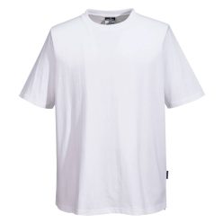 Portwest C195 tricou de bumbac MeshAir Alb Mărimea S