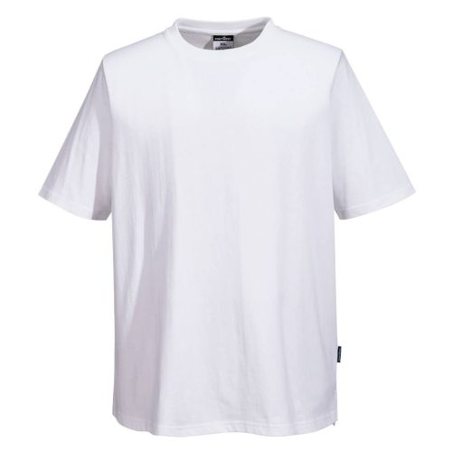Portwest C195 tricou de bumbac MeshAir Alb Mărimea XXL