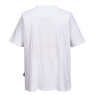 Portwest C195 tricou de bumbac MeshAir Alb Mărimea XXL