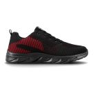 Adidași Vertigo Negru-Roșu Ultra Ușori Mărimea 38