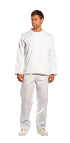 Portwest 2203,Camasa bucatar cu maneci lungi, alb
