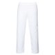 Căutați pantaloni confortabili și igienici pentru mediul alimentar? Portwest 2208 Pantaloni Brutar Albi Mărimea XXL