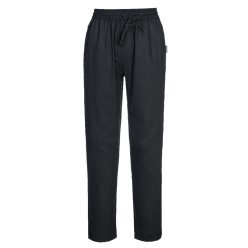   Pantalonii în care nu transpiri chiar și lângă foc! Portwest C076 Mesh Air Chef Negru