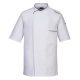 Tunică bucătar Slim Fit cu ventilație excelentă Portwest C735 Surrey Chefs S/S Alb