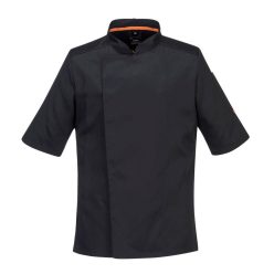   Tunica de bucătar care te menține răcoros și confortabil Stretch MeshAirPro Negru