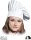 Palarie bucatar alb LEBER&HOLLMAN 65%poliester 35% bumbac 245g/m^2